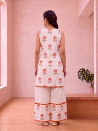 Nia Blockprint Farsi Corset Set - 2