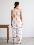 Nisha Blockprint Farsi Corset Set - 2