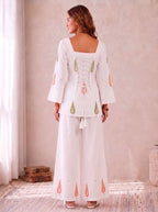 Ishita Leaf Blockprint  Co-ord Set - 2