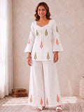 Ishita Leaf Blockprint  Co-ord Set - 2