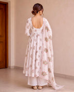 Shreya Blockprint Anarkali Set - 3